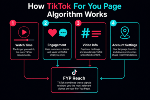 how tik tok algorithm for you page works