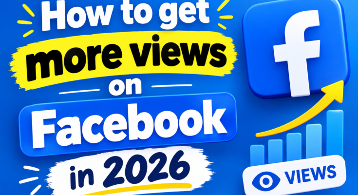 How to get more views on Facebook in 2026